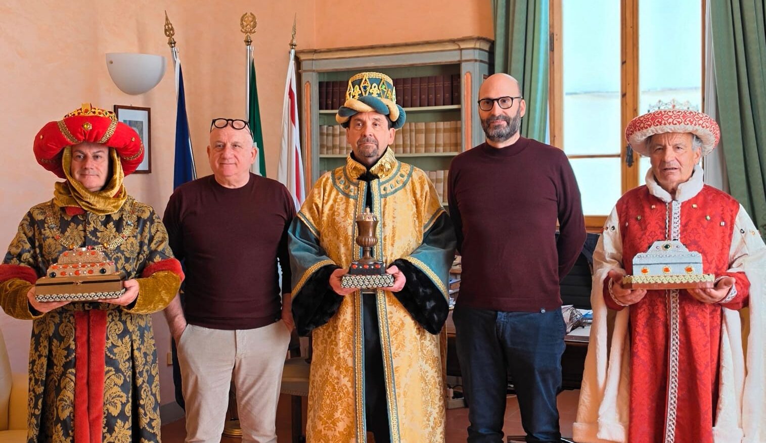 Pontassieve. Il Corteo Storico incontra la scuola Giuntini