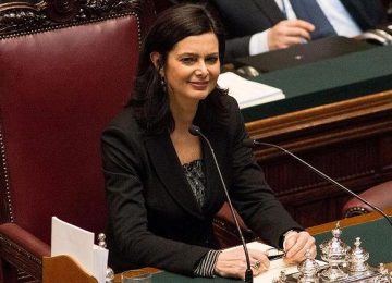 Visita di Laura Boldrini all'Università di Siena