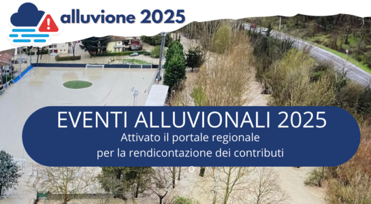 Alluvione 2025: attivato il portale per la richiesta di contributi