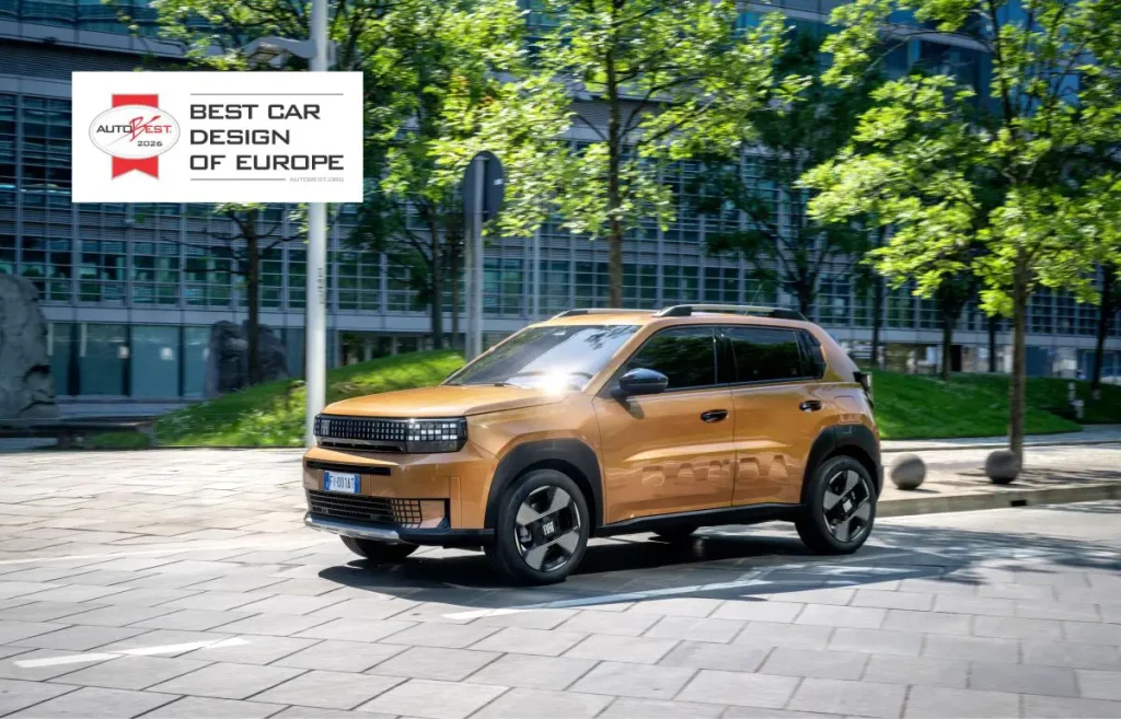 Fiat Grande Panda si aggiudica il Conquest Award 2026 di Autobest nella categoria Design