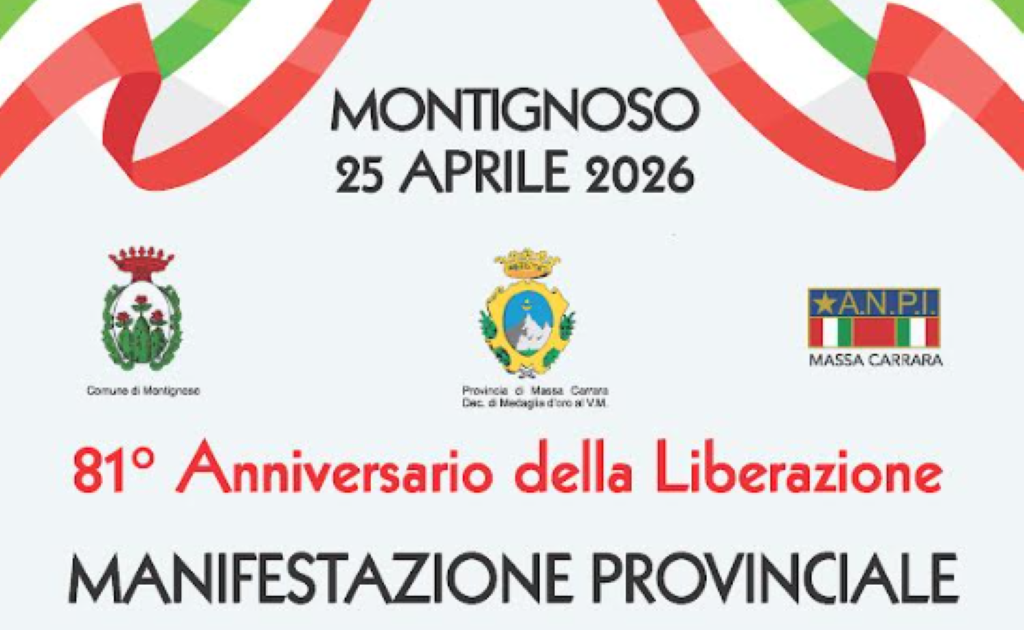 25 Aprile: La Provincia di Massa-Carrara festeggia la Liberazione al Cinquale di Montignoso
