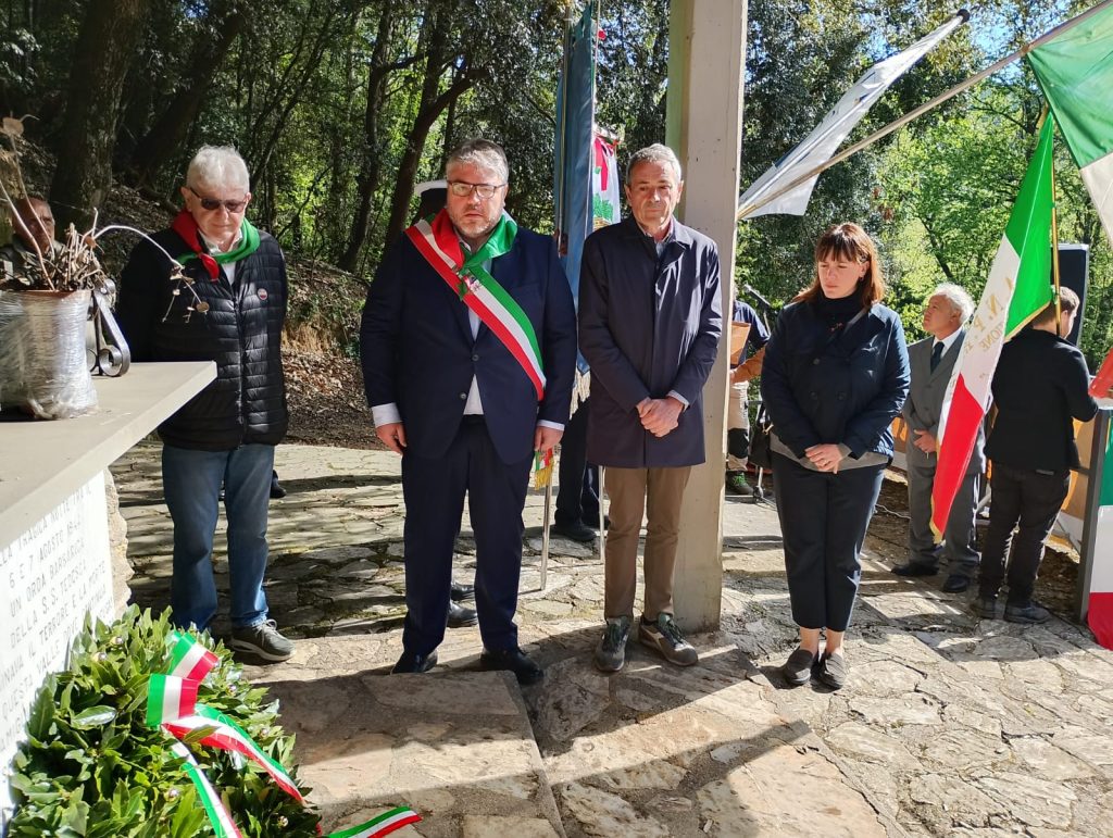 25 aprile a San Giuliano Terme: protagonisti gli studenti al Sacrario della Romagna