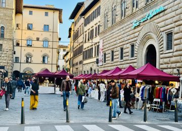 ARTour a Firenze: artigianato artistico in Piazza Strozzi