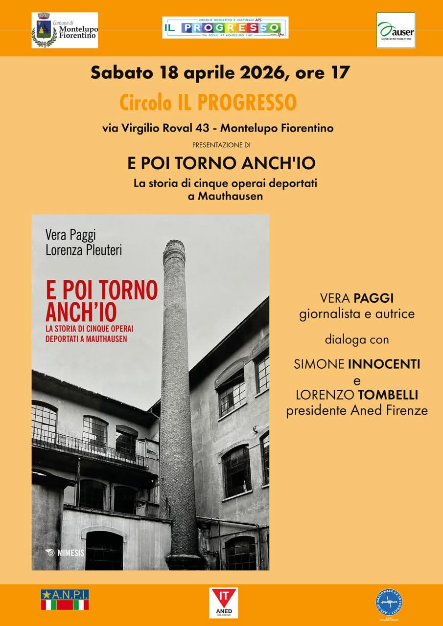 Al Circolo il Progresso: il libro sulla deportazione dell'8 marzo 1944 alla Cartiera Cini