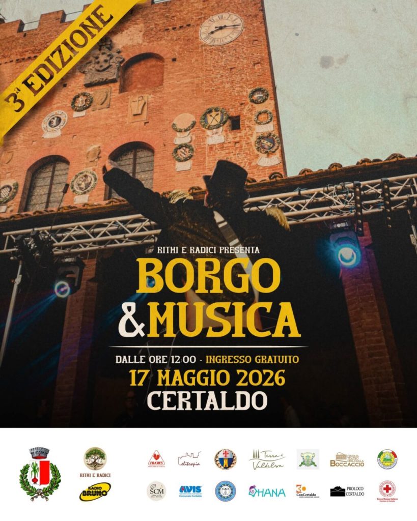 Borgo&Musica torna a Certaldo Alto per la sua terza edizione