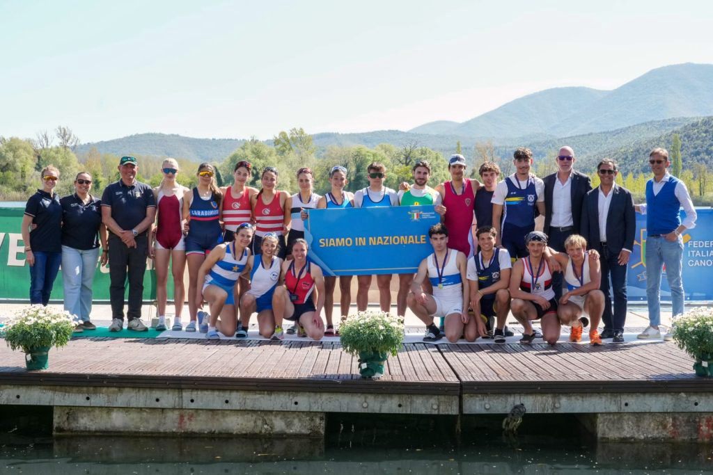 Canottieri Limite a Piediluco: qualificazioni azzurre e un weekend di medaglie