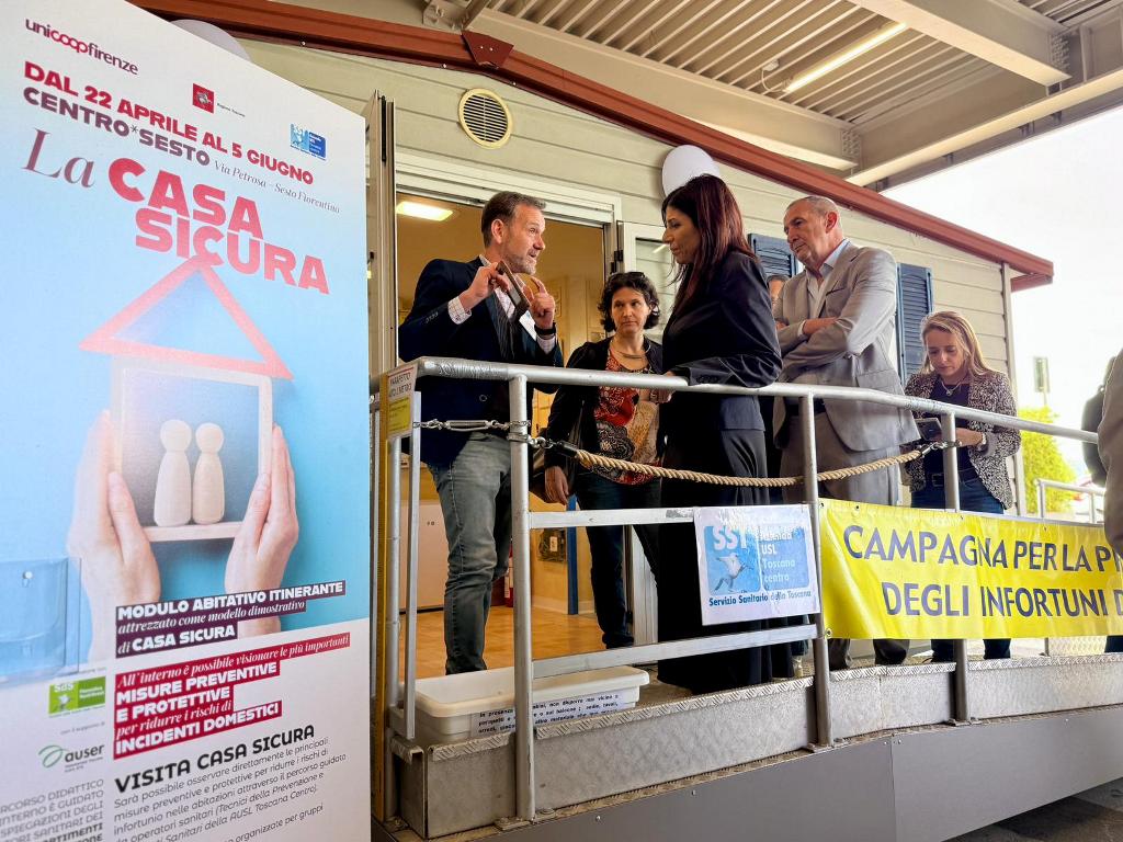 "Casa Sicura" apre al Centro Coop di Sesto Fiorentino