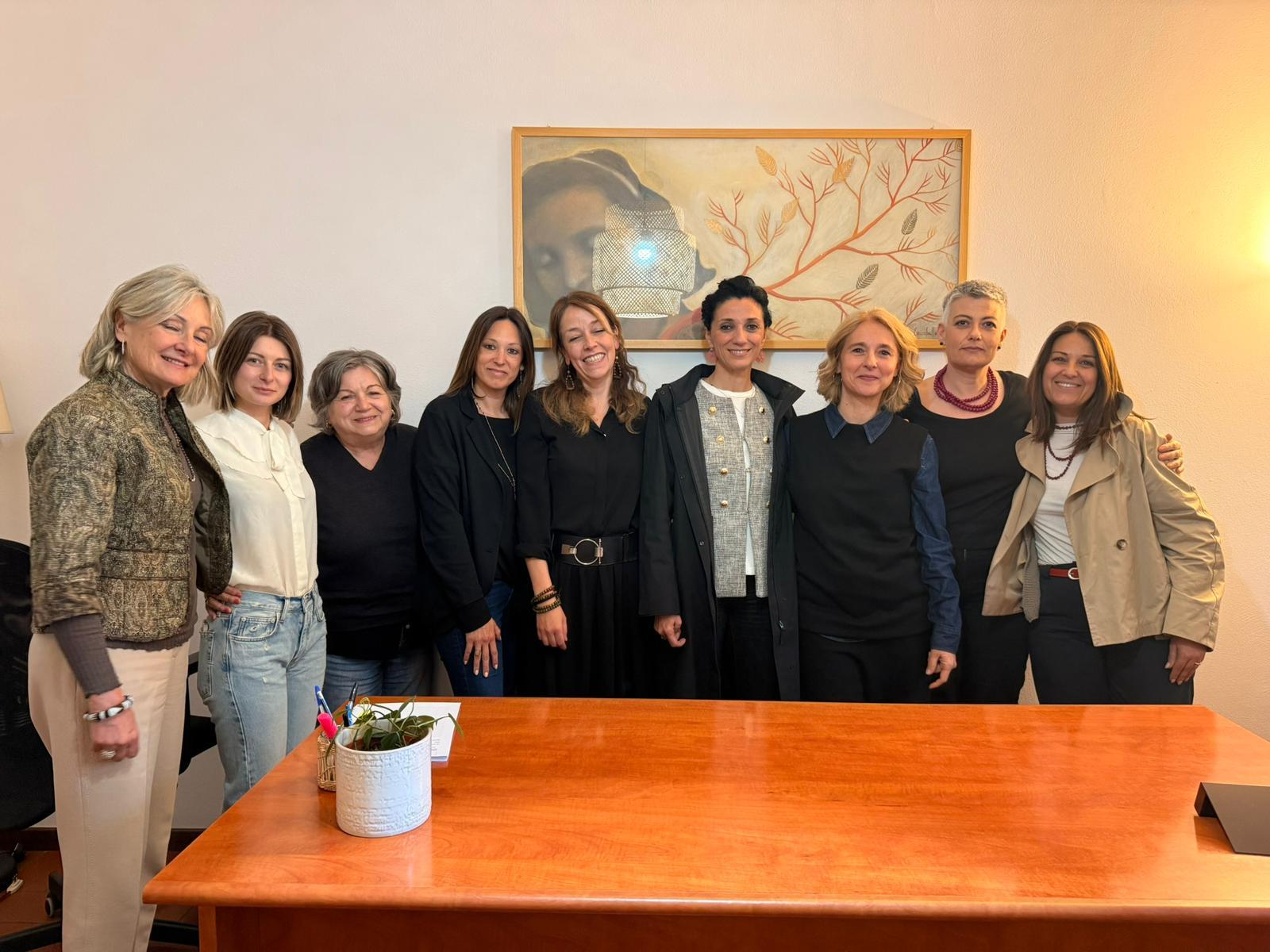 Centri antiviolenza: l'assessora Manetti a La Nara di Prato