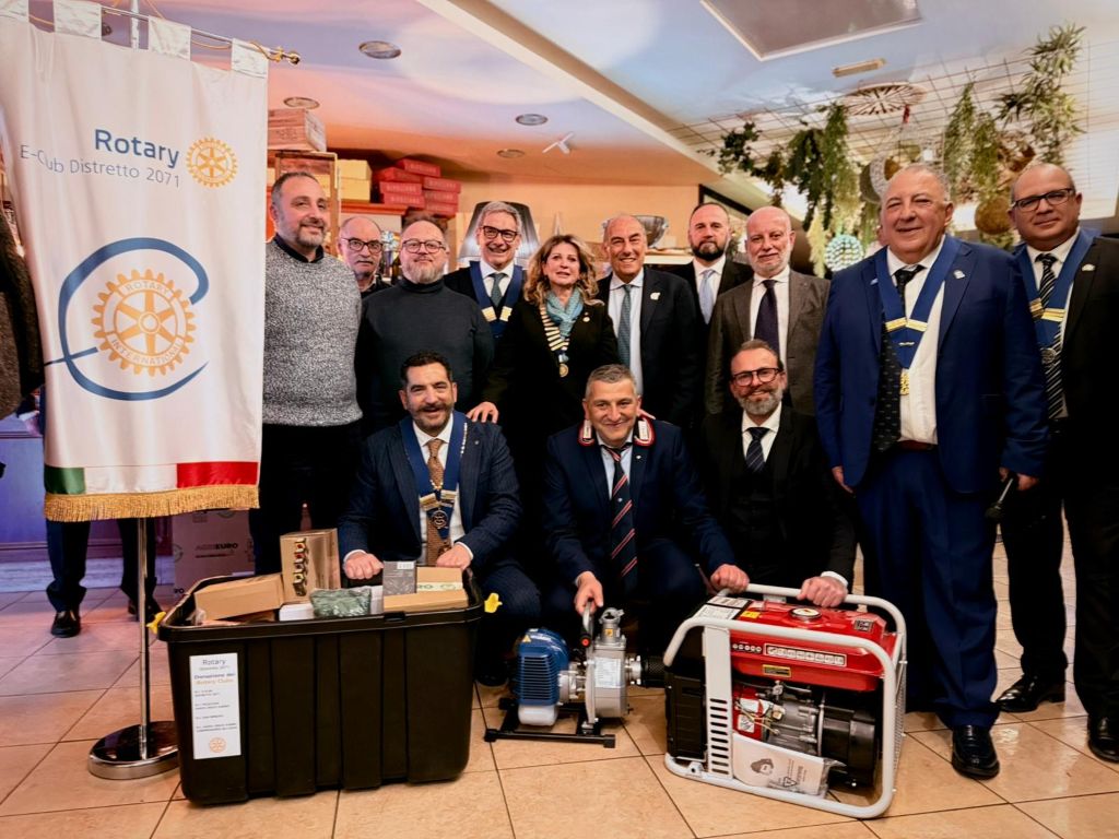 Comprensorio del Cuoio: Nuovi Strumenti per la Protezione Civile dai Rotary