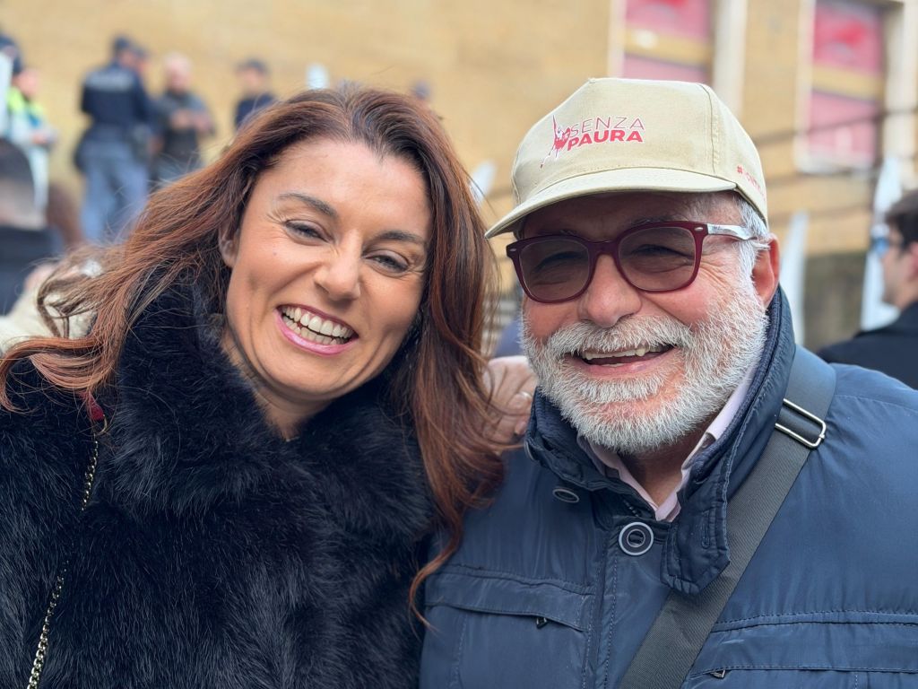 Delegazione della Lega di Fucecchio e Cerreto Guidi alla manifestazione leghista di Milano