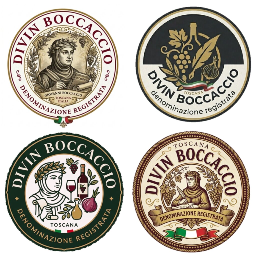Divin Boccaccio: Ultime fasi per la scelta del logo