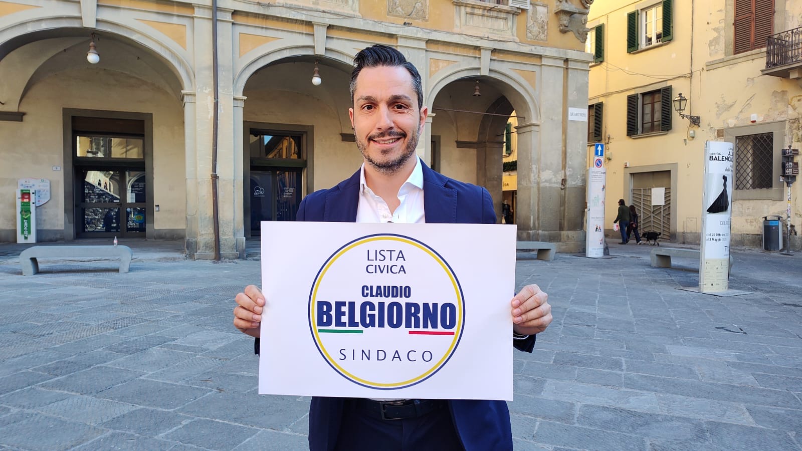 Elezioni Prato 2026: Claudio Belgiorno annuncia la sua candidatura a sindaco