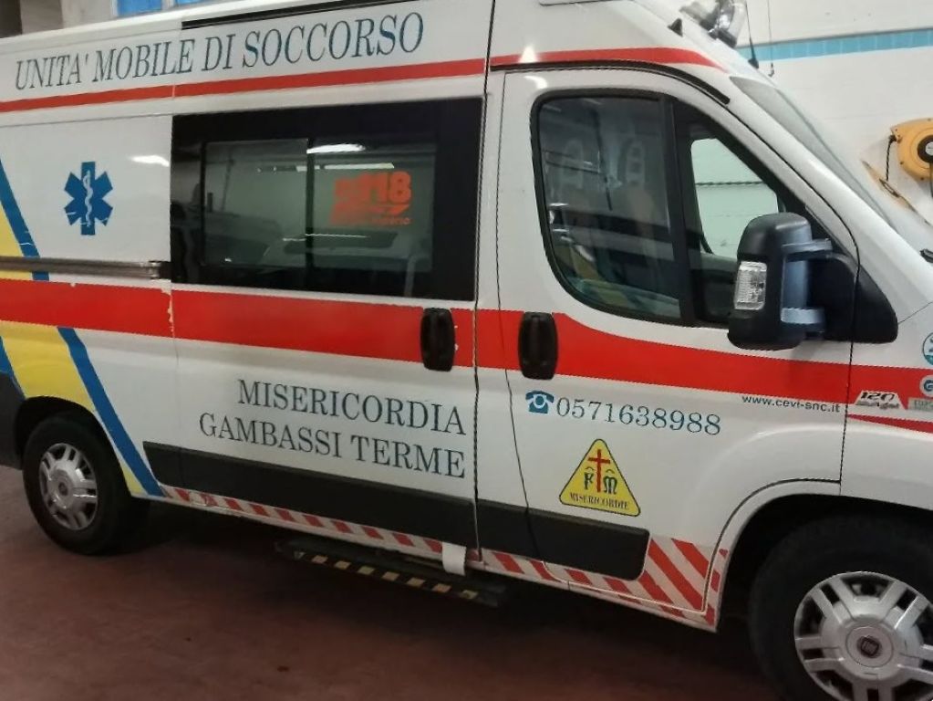 Gambassi Terme, parte la raccolta fondi per una nuova ambulanza