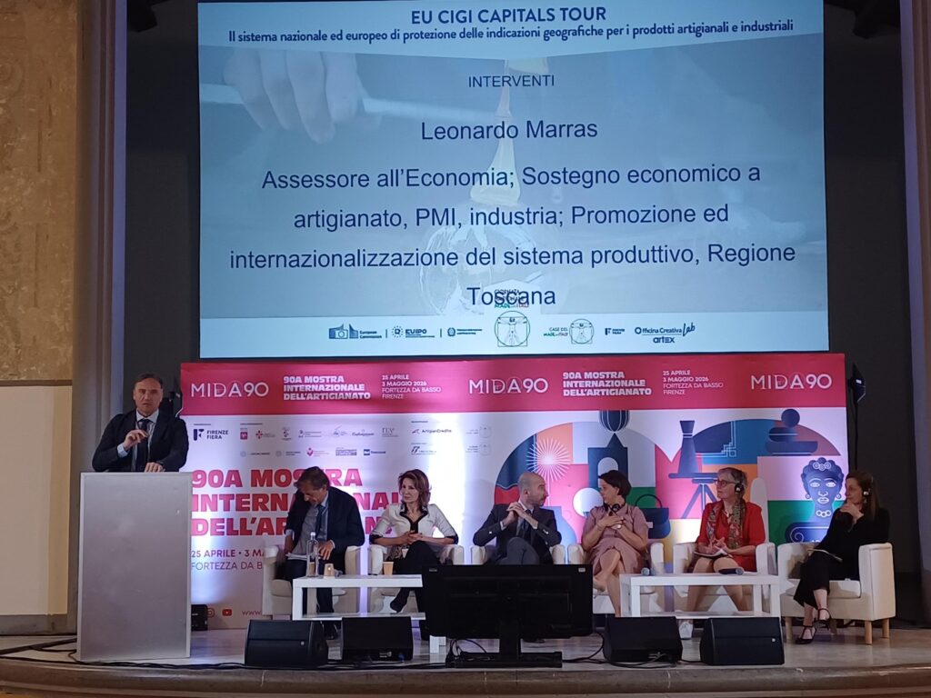 IGP prodotti artigianali e industriali, Marras: "Un Regolamento UE di grande importanza"