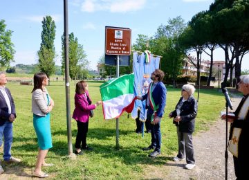 Il parco di Pagnana dedicato alla maestra Liliana Lensi: "Il suo contributo per Empoli è fondamentale"