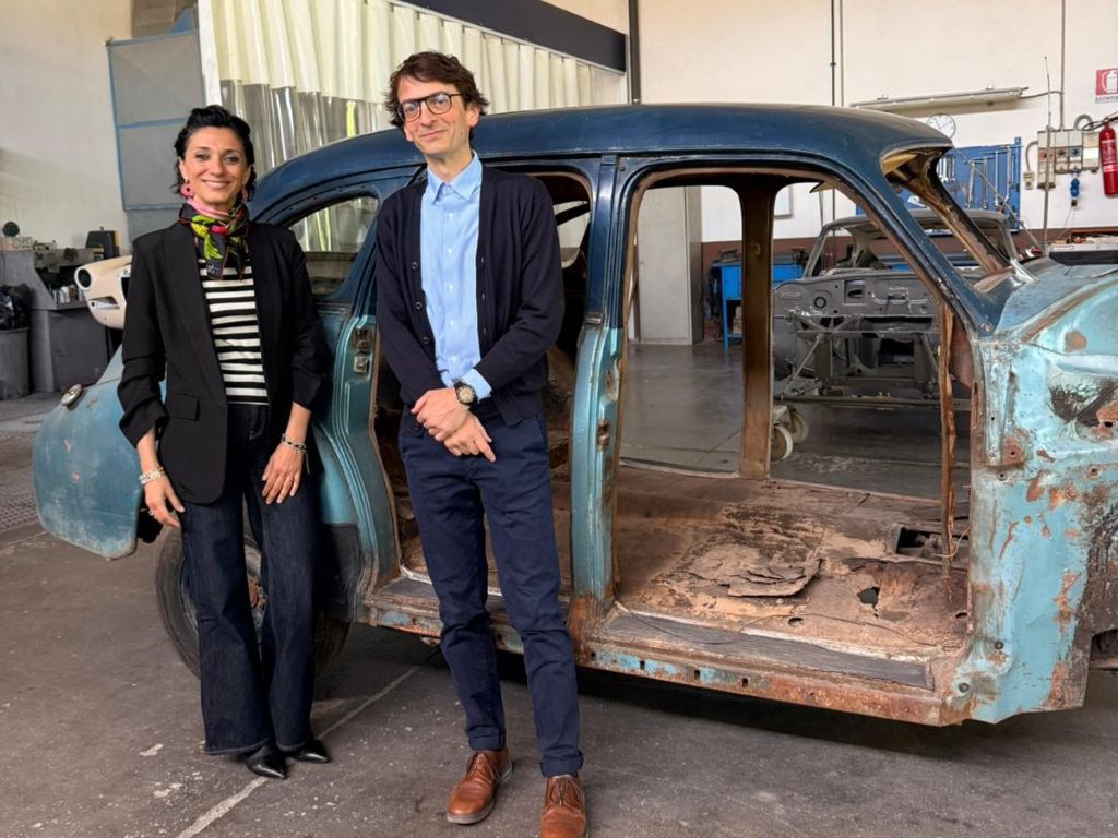 In fase di restauro la Chevrolet del 1947 di Rodolfo Sivieroin