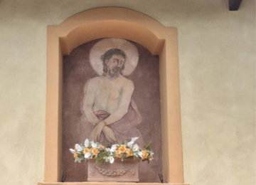 Inaugurato il restauro del tabernacolo 'Ecce Homo'