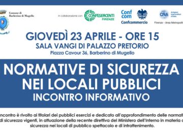 Sicurezza nei luoghi pubblici: incontro a Barberino