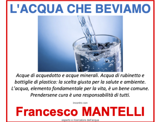 Incontro sull'Acqua al Circo Arci di Montespertoli