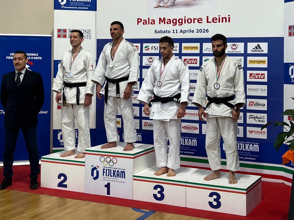Judo, Kodokan Empoli protagonista al Grand Prix Master in Piemonte: un oro e un bronzo