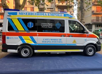 Misericordia di Empoli: Presentata la nuova ambulanza