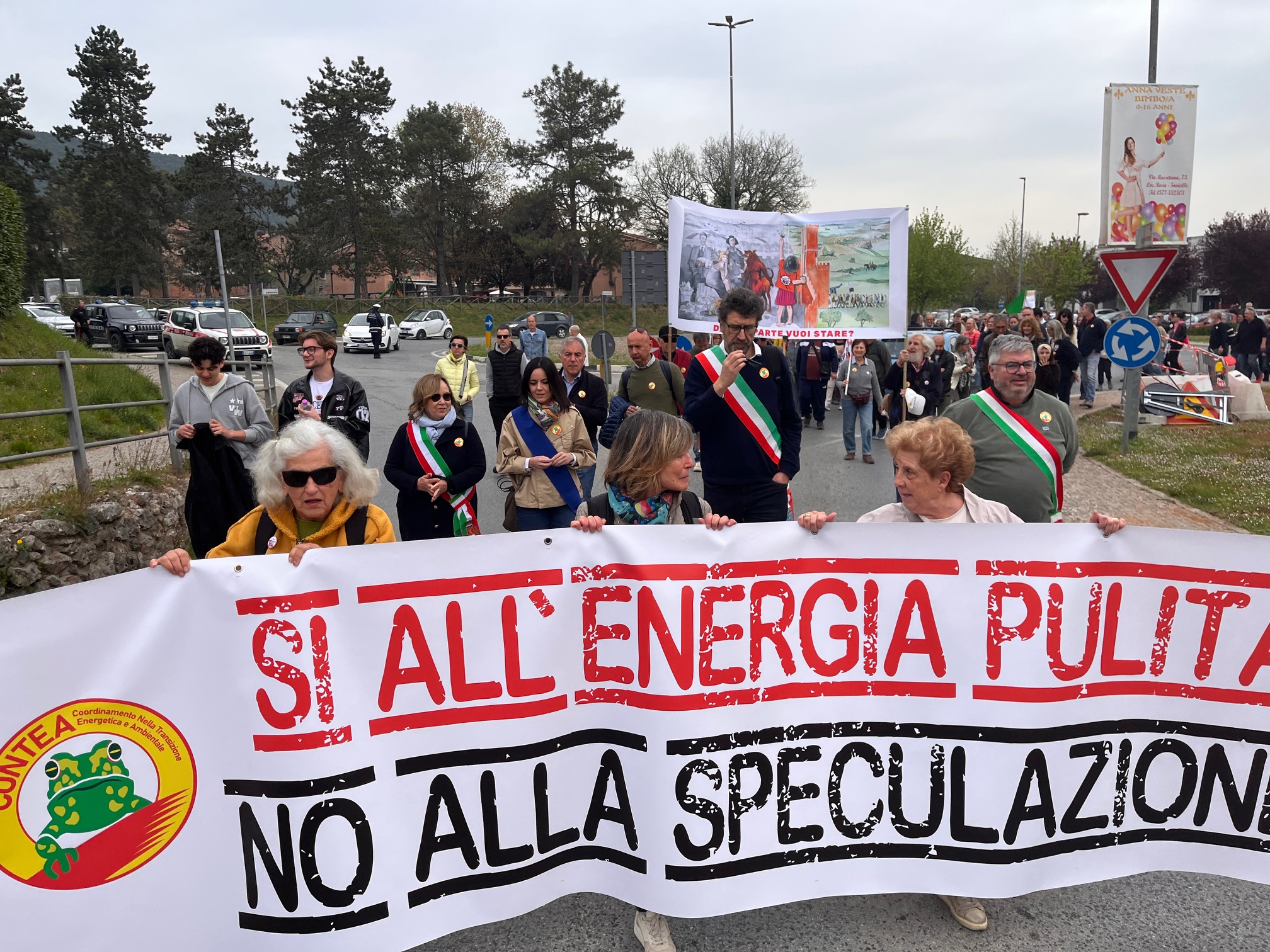 Pannelli agrivoltaici nella Piana di Rosia: oltre 700 persone si oppongono