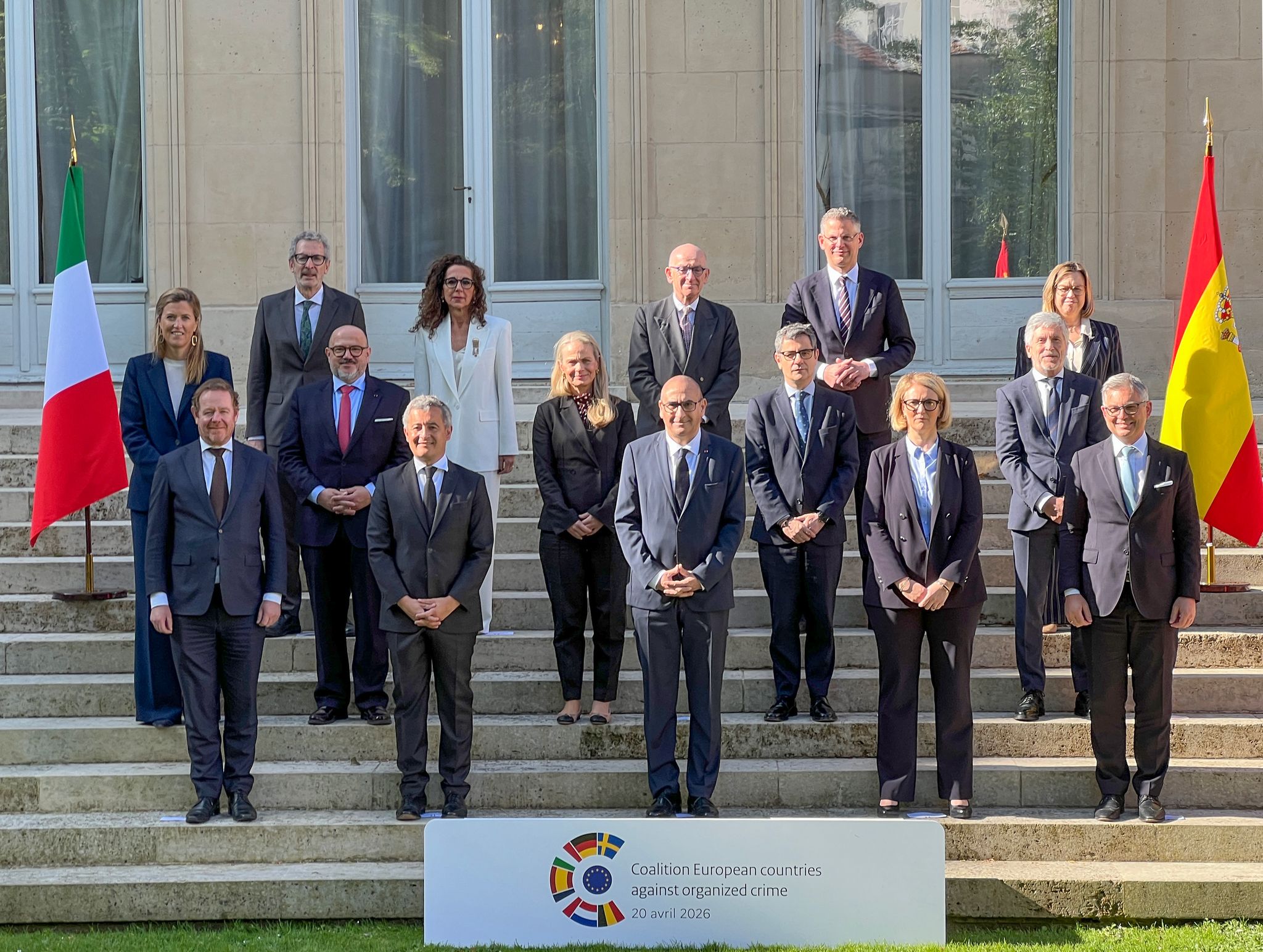 Parigi, sesta riunione ministeriale della Coalizione Europea contro la Criminalità Organizzata.