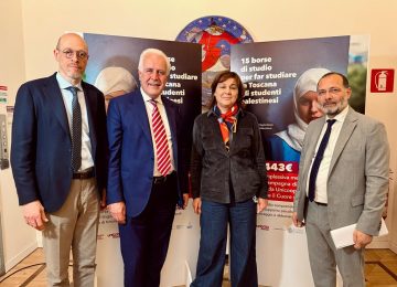 Presentazione dei risultati della raccolta fondi per gli studenti palestinesi