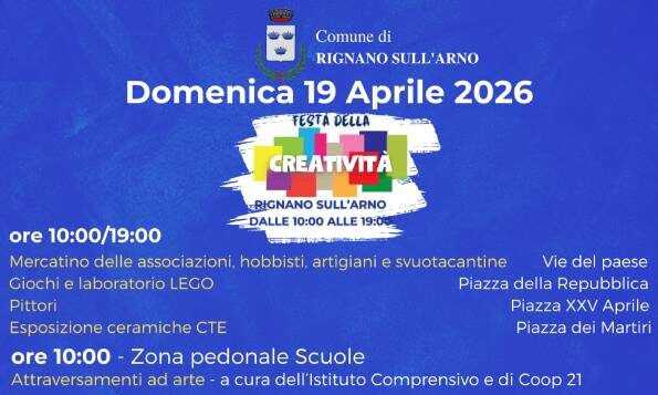 Rignano sull'Arno celebra la festa della creatività attraverso l'arte