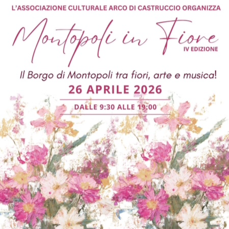 Ritorno a Montopoli in Fiore, la festa che illumina il borgo