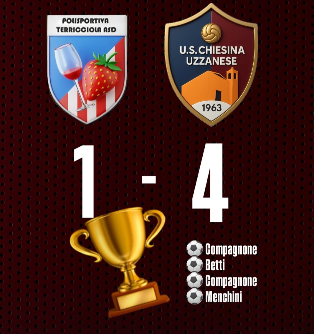 Coppa Toscana - Chiesina Uzzanese supera Terricciola con un punteggio di 4-1