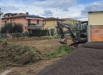 Sono iniziati i lavori per un nuovo parcheggio a Lastra a Signa.