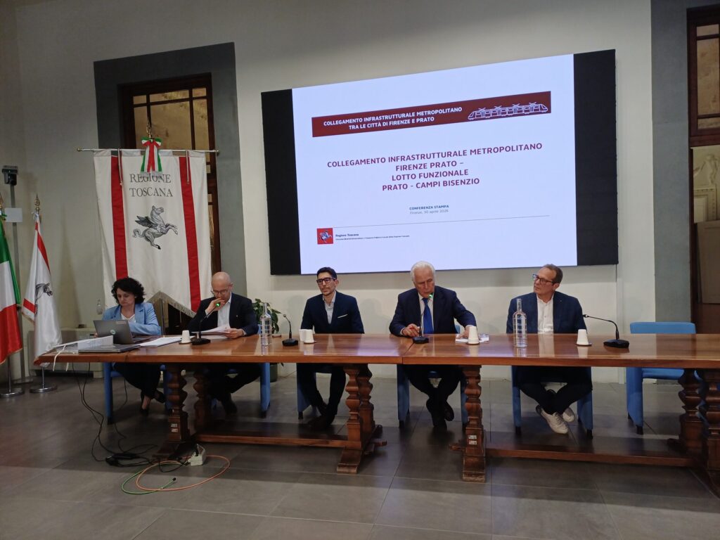 Tramvia Firenze-Prato, Giani e Boni: "Oggi un passo decisivo verso la realizzazione"