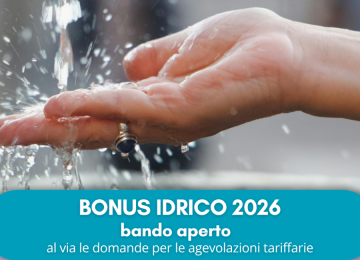 Pontassieve: Al via il bonus idrico 2026 per le famiglie