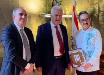 Giani incontra l'ambasciatore del Messico in Italia, Lozano