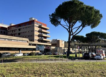 Lavori di pavimentazione al San Giovanni di Dio