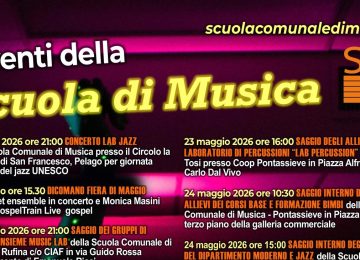Saggi Primaverili 2026 della Scuola di Musica Valdisieve