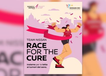Nissan Italia supporta Komen per la Race for the Cure 2026