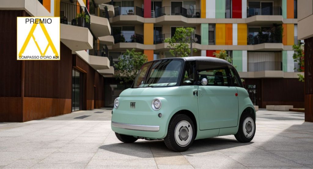 Fiat Topolino si aggiudica il 29° Premio Compasso d'Oro ADI
