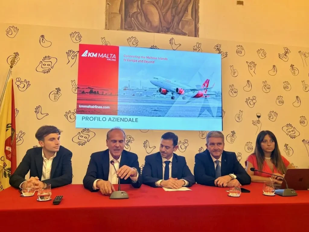 Aeroporto di Palermo: Malta Airlines inaugura il nuovo volo diretto per Malta