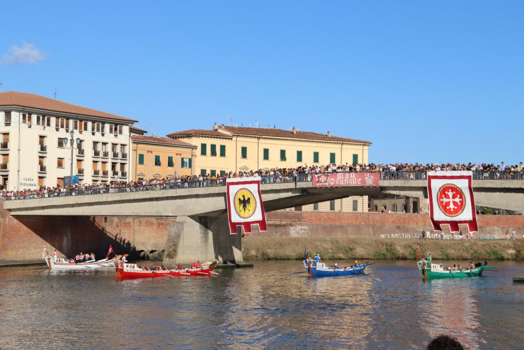 Al via la 71ª Regata delle Antiche Repubbliche Marinare a Pisa