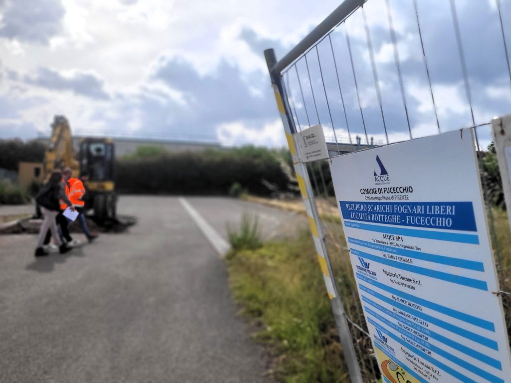 Botteghe e lavori idrici per la riorganizzazione del sistema fognario