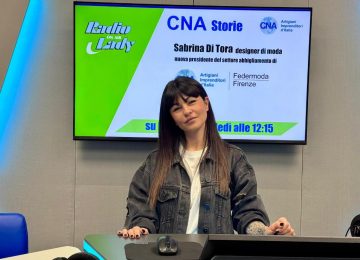 CNA Stories: Su Radio Lady si discute di moda con Sabrina Di Tora, designer e nuova presidente di Federmoda Italia.
