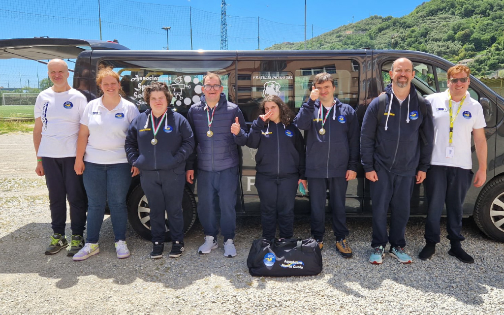 Campionati Italiani FISDIR: L'Aquateam Nuoto Cuoio Ritorna da Lavagna con Tre Podii Italiani