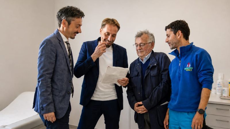 Ecco il nuovo titolo: "Avvio del progetto per un ambulatorio di prossimità a Vinci".