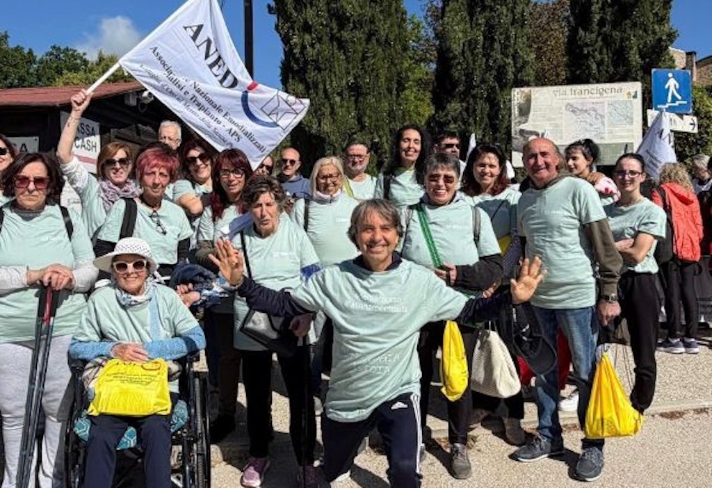 Erano in dialisi a Pistoia, ora percorrono la Via Francigena