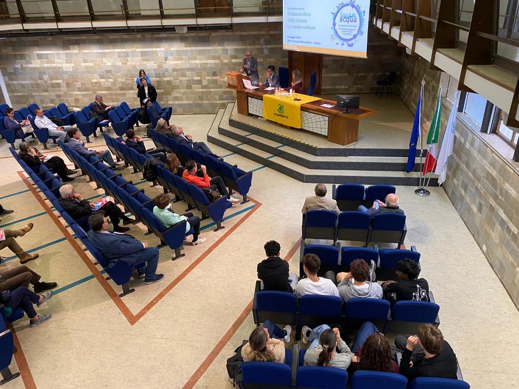 Forum Acqua Toscana, Legambiente: l'impronta idrica della Regione ammonta a 1,3 miliardi di metri cubi all'anno