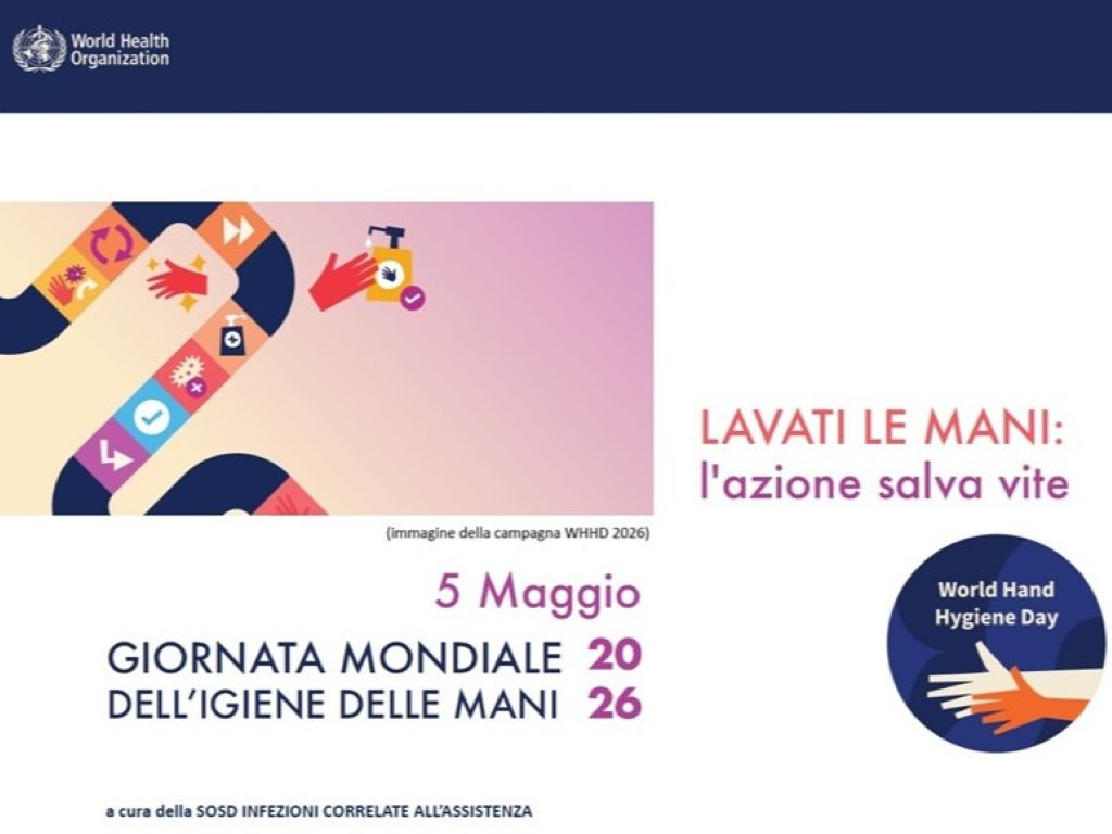 Giornata Mondiale dell'Igiene delle Mani: il video di Carlo Conti "Bastano 60 secondi"