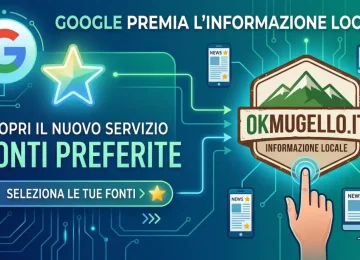 Google sceglie anche OKMugello per il lancio delle fonti preferite – OK!Mugello