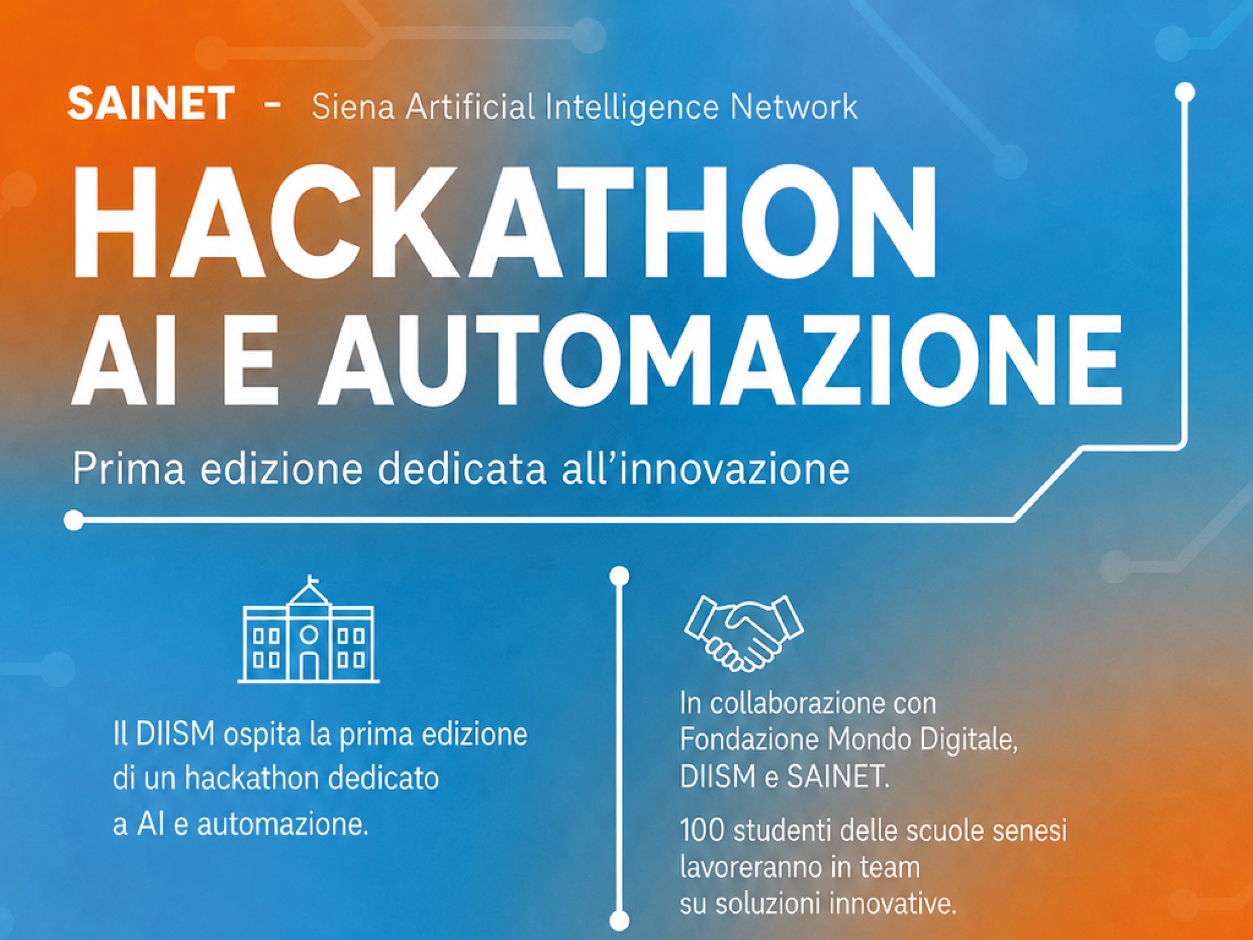 Hackathon all'Università di Siena: una giornata dedicata all'IA e all'automazione